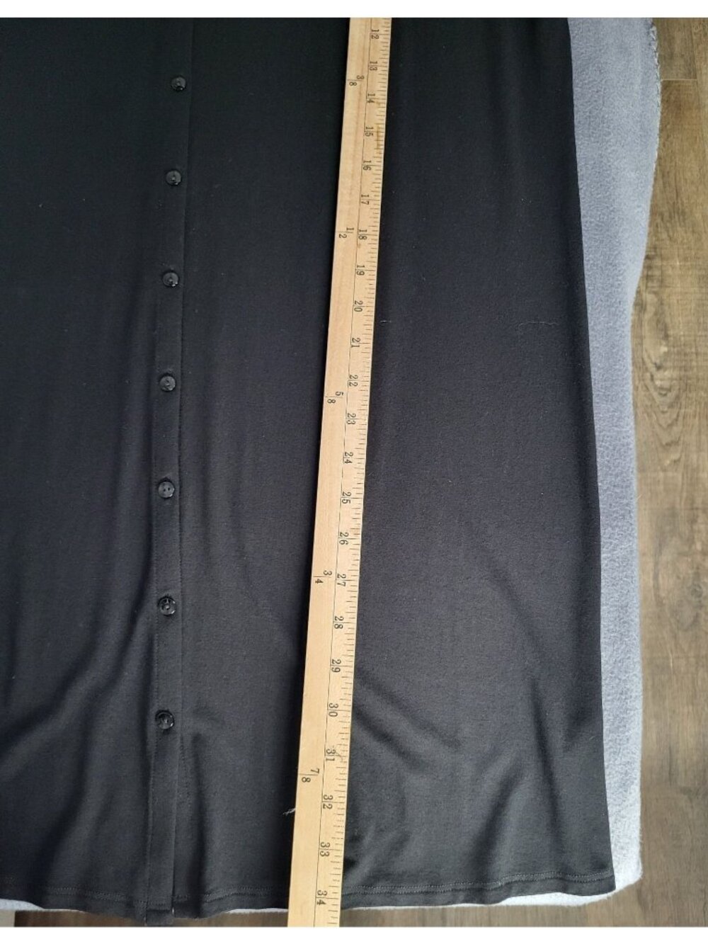 Eileen Fisher Women's S Shirt Dress Tunic Collar Button Up Lagenlook Minimalist - Picture 7 of 9